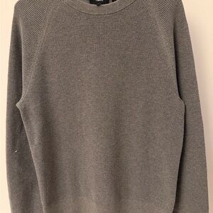 Theory Mid Grey Staple Crewneck